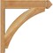 Ekena Millwork Thorton Rough Sawn Arts and Crafts Outlooker, Western Red Cedar, 6"W x 26"D x 26"H OUT06X26X26THR03RWR - alternate 2